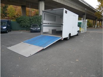 Ciężarówka do przewozu zwierząt MERCEDES-BENZ Sprinter II Koffer mit Rampe 313 CDI Euro 6: zdjęcie 1