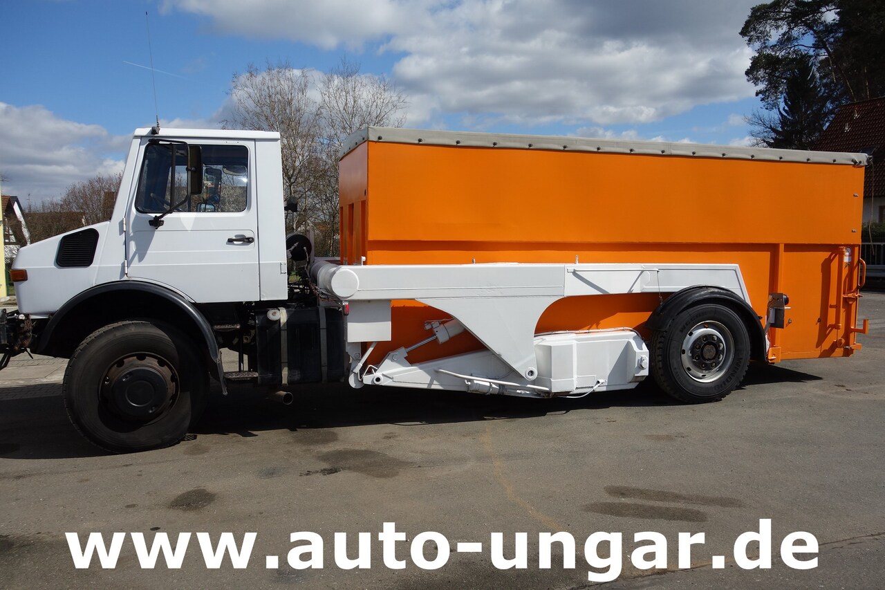 Ciężarówka kontenerowiec/ System wymienny MERCEDES-BENZ Unimog U1700 Ruthmann Cargoloader  mit Wechselcontainer: zdjęcie 2