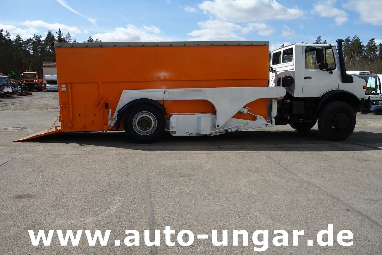 Ciężarówka kontenerowiec/ System wymienny MERCEDES-BENZ Unimog U1700 Ruthmann Cargoloader  mit Wechselcontainer: zdjęcie 7