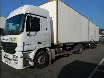 Ciężarówka kontenerowiec/ System wymienny dla transportowania pojemników MERCEDES BENZ actros: zdjęcie 1