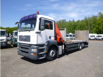 Samochód ciężarowy skrzyniowy/ Platforma, Samochod ciężarowy z HDS M.A.N. TGA 26.360 6X2 + ramp + Fassi F230AXP.22: zdjęcie 1