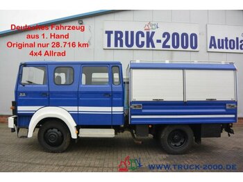 Samochód ciężarowy furgon Magirus Deutz 90-16 Turbo 4x4 Ideal Expedition- Wohnmobil 1.Hd: zdjęcie 1