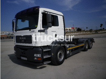 Ciężarówka kontenerowiec/ System wymienny Man TGA 25.430: zdjęcie 1