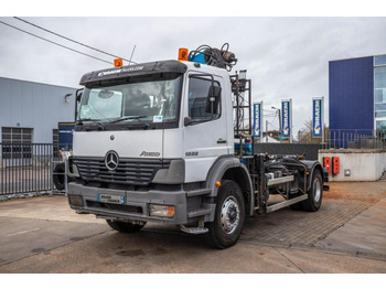 Ciężarówka kontenerowiec/ System wymienny, Samochod ciężarowy z HDS Mercedes ATEGO 1828+ATLAS 85.2+DALBY14T: zdjęcie 1