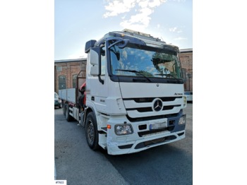 Samochód ciężarowy skrzyniowy/ Platforma Mercedes Actros: zdjęcie 1