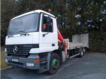 Samochód ciężarowy skrzyniowy/ Platforma dla transportowania ciężkiego sprzętu Mercedes Actros 2531: zdjęcie 1