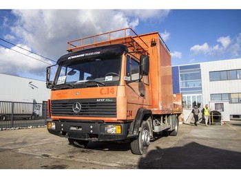 Samochód ciężarowy skrzyniowy/ Platforma Mercedes-Benz 1217 L: zdjęcie 1