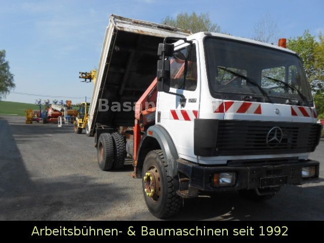 Wywrotka, Samochod ciężarowy z HDS Mercedes-Benz 1717 AK Kipper Allrad mit Kran: zdjęcie 26