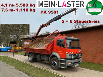 Wywrotka Mercedes-Benz 1828 PK 9501 7,6 m- 1.1T  5+6 Steuerkreis: zdjęcie 1