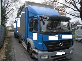 Samochód ciężarowy plandeka Mercedes-Benz 1833 Plane Jumbozug + TüV 08/2021+Nutzlast 22to1: zdjęcie 1
