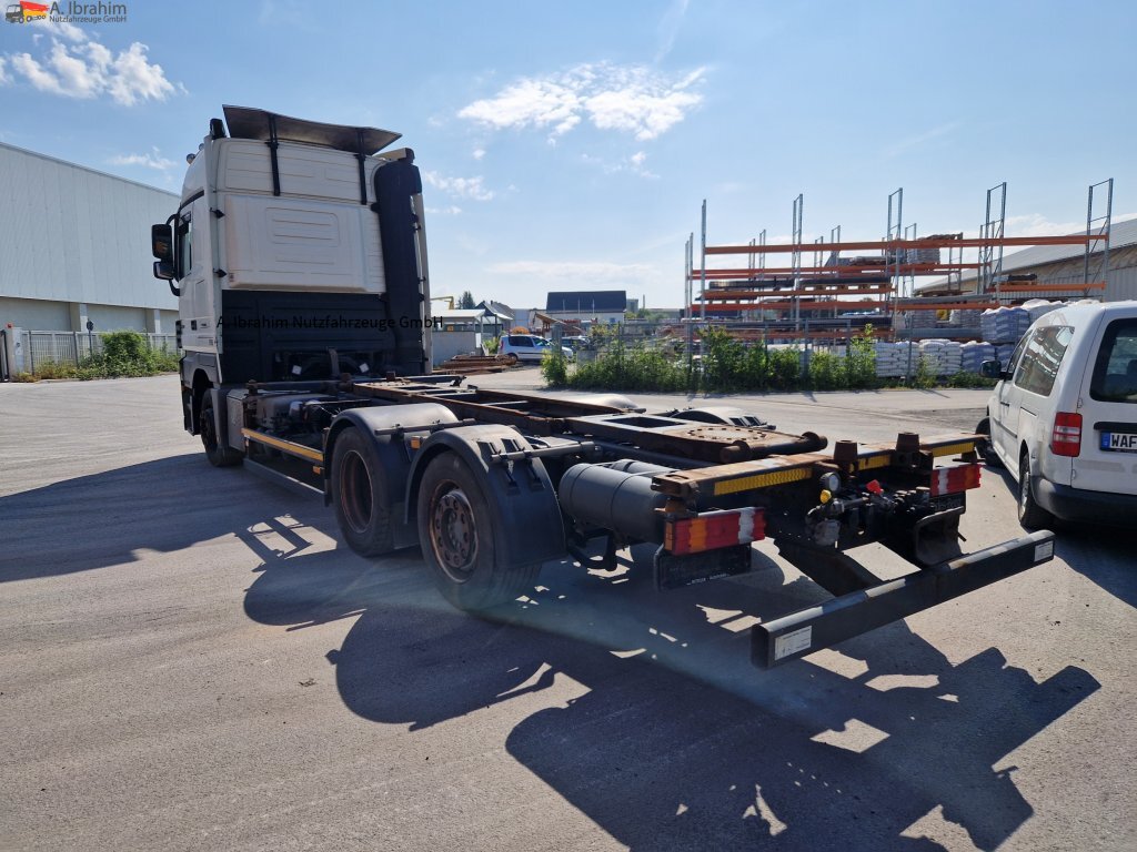 Ciężarówka kontenerowiec/ System wymienny Mercedes-Benz 2541 L BDF Multirahmen, Retarder Klima, Kamera deutsches Fahrzeug: zdjęcie 14