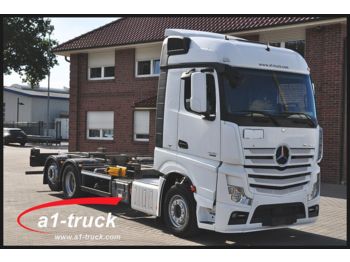 Ciężarówka kontenerowiec/ System wymienny Mercedes-Benz 2545 Actros 2x AHK, C 7,82, ACC, Multiwechsler,: zdjęcie 1