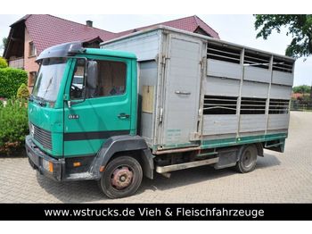 Ciężarówka do przewozu zwierząt dla transportowania zwierząt Mercedes-Benz 814 mit Kaba Aufbau: zdjęcie 1