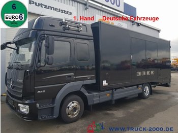 Ciężarówka do przewozu samochodów Mercedes-Benz 823 Mersch Geschlossener Autotransporter Euro 6: zdjęcie 1