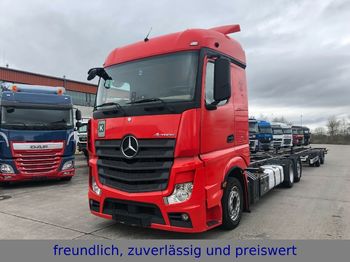 Ciężarówka kontenerowiec/ System wymienny Mercedes-Benz *ACTROS 2542*RETARDER*EURO 5*LIFT ACHSE *: zdjęcie 1