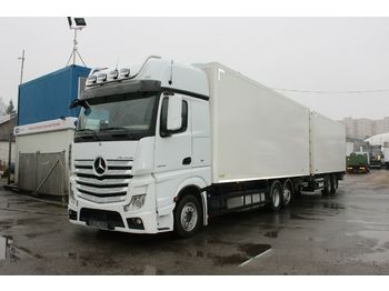 Samochód ciężarowy chłodnia Mercedes-Benz ACTROS 2548 L/NR, 2x HYDRAULIC LIFT: zdjęcie 1
