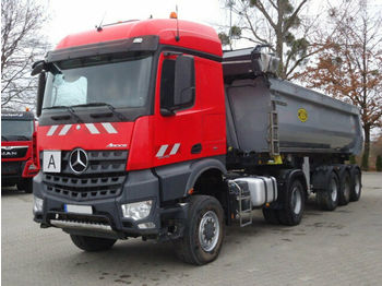 Samochód ciężarowy Mercedes-Benz AROCS 2043 4x4 EURO6 SZM Mit Kipper Auflieger: zdjęcie 1