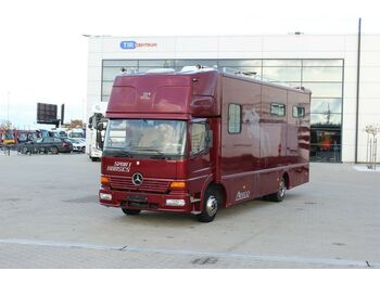 Ciężarówka do przewozu zwierząt Mercedes-Benz ATEGO 1023 L, FOR HORSES TRANSPORT, MOTOR HOME: zdjęcie 1