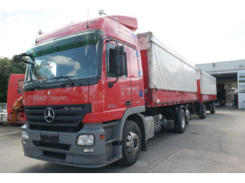 Samochód ciężarowy plandeka Mercedes-Benz Actros2546 Getreide HEITLING 3.Pedal Komplettzug: zdjęcie 1