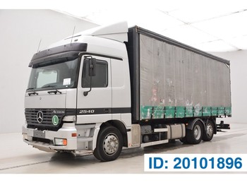 Samochód ciężarowy plandeka Mercedes-Benz Actros 2540 - 6x2: zdjęcie 1