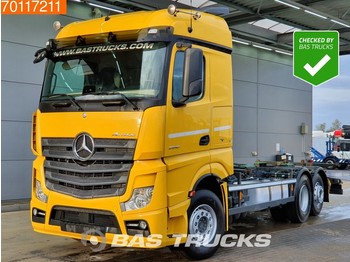 Ciężarówka kontenerowiec/ System wymienny Mercedes-Benz Actros 2540 L 6X2 Retarder Liftachse Navi Euro 6: zdjęcie 1