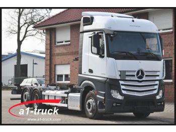 Ciężarówka kontenerowiec/ System wymienny Mercedes-Benz Actros 2542 BDF, Retarder, ACC, Multiwechsler 7,: zdjęcie 1