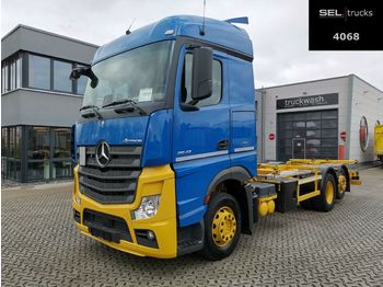 Ciężarówka kontenerowiec/ System wymienny Mercedes-Benz Actros 2542 / Liftachse: zdjęcie 1