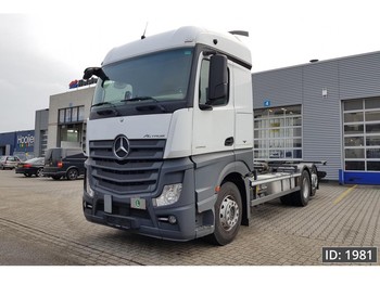Ciężarówka kontenerowiec/ System wymienny Mercedes-Benz Actros 2542 StreamSpace, Euro 6, Intarder: zdjęcie 1