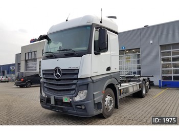 Ciężarówka kontenerowiec/ System wymienny Mercedes-Benz Actros 2542 StreamSpace, Euro 6, Intarder: zdjęcie 1