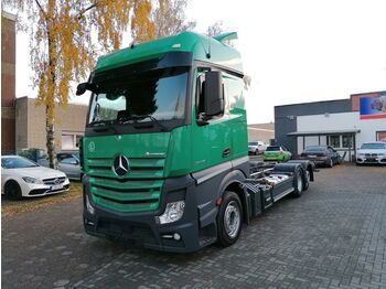 Ciężarówka kontenerowiec/ System wymienny Mercedes-Benz Actros 2543 6x2 BDF L/L, Mega, Euro6, Retarder: zdjęcie 1