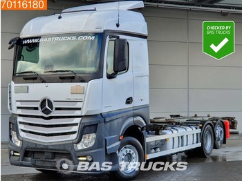 Ciężarówka kontenerowiec/ System wymienny Mercedes-Benz Actros 2543 LS 6X2 Retarder Liftachse ACC Euro 6: zdjęcie 1