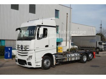Ciężarówka kontenerowiec/ System wymienny Mercedes-Benz Actros 2545LL BDF Multiwechsler Safety 2xAHK Eu6: zdjęcie 1
