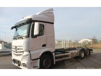 Ciężarówka kontenerowiec/ System wymienny Mercedes-Benz Actros 2551 6x2*4 serie 5506 Euro 6: zdjęcie 1
