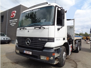 Samochód ciężarowy skrzyniowy/ Platforma Mercedes-Benz Actros 2631 6x4: zdjęcie 1