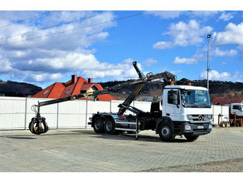 Ciężarówka hakowiec Mercedes-Benz Actros 2641 Abrollkipper+Kran*6x4* Top Zustand!!: zdjęcie 1