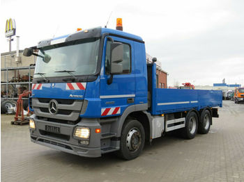 Ciężarówka do przewozu samochodów Mercedes-Benz Actros 2655 L 6x4 Pritsche V8 engine, Blatt/Luft: zdjęcie 1