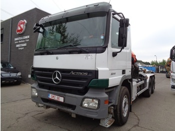 Ciężarówka kontenerowiec/ System wymienny Mercedes-Benz Actros 3341 palfinger Pk 23005 tractor TOP: zdjęcie 1
