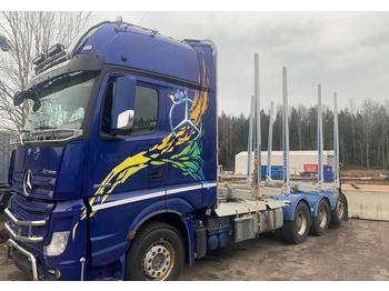 Ciężarówka kontenerowiec/ System wymienny Mercedes-Benz Actros 3563 L 8x4 Truck chassis: zdjęcie 1