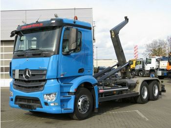 Ciężarówka hakowiec Mercedes-Benz Antos 2643 L 6x4 Abrollkipper Meiller RK 20.70: zdjęcie 1