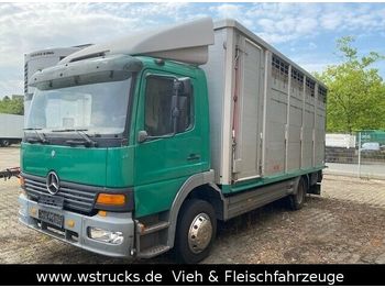 Ciężarówka do przewozu zwierząt Mercedes-Benz Atego 1228 L KABA Doppelstock Vollalu: zdjęcie 1