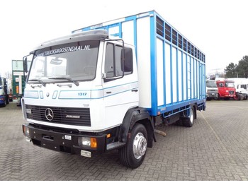 Ciężarówka do przewozu zwierząt Mercedes-Benz Atego 1317 + Manual + Horse Transport: zdjęcie 1