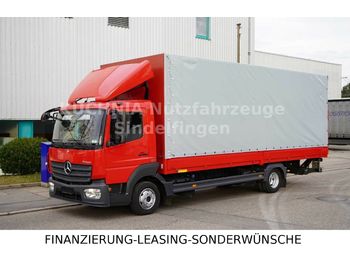 Samochód ciężarowy plandeka Mercedes-Benz Atego 818L Pritsche 7,22m LBW Klima Euro-6: zdjęcie 1