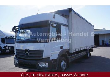 Samochód ciężarowy plandeka Mercedes-Benz Atego IV 1230  L BL*E6/Tautliner/7.2m/GroßesHaus: zdjęcie 1