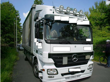 Samochód ciężarowy plandeka Mercedes-Benz DB 2541+BDF+Ladebordwand+1.Hand+Pl u Spriegel+E5: zdjęcie 1