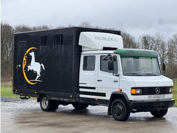 Ciężarówka do przewozu zwierząt Mercedes-Benz MERCEDES 711-HORSE TRUCK-3 HORSES*-5PERSONS: zdjęcie 1
