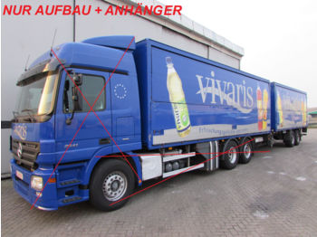 Ciężarówka do transportu napojów Mercedes-Benz NUR AUFBAU / BÖSE Getränkeaufbau: zdjęcie 1