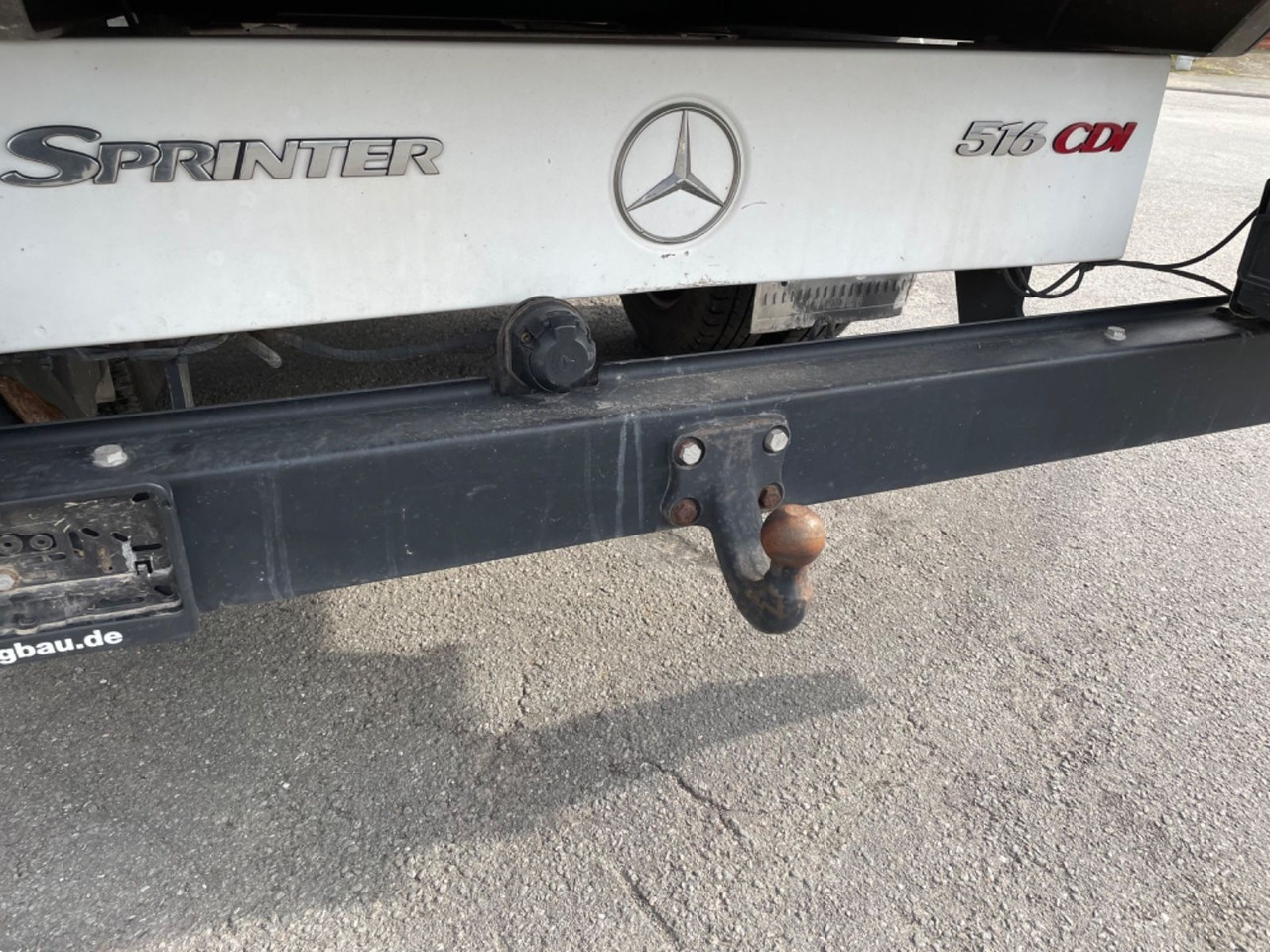 Samochód ciężarowy plandeka Mercedes-Benz Sprinter 516 CDi P+P: zdjęcie 9