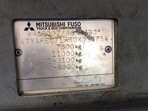 Wywrotka Mitsubishi Fuso Canter 7C15 4x2 RHD tipper: zdjęcie 16