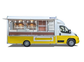 Nowy Ciężarówka gastronomiczna NEW VENDING TRUCK / FOOD TRUCK Verkaufsanhänger Verkaufswagen Imbisswagen EVENT, Office Mobil, Handlowy, IMBISS, Verkaufmobil: zdjęcie 1