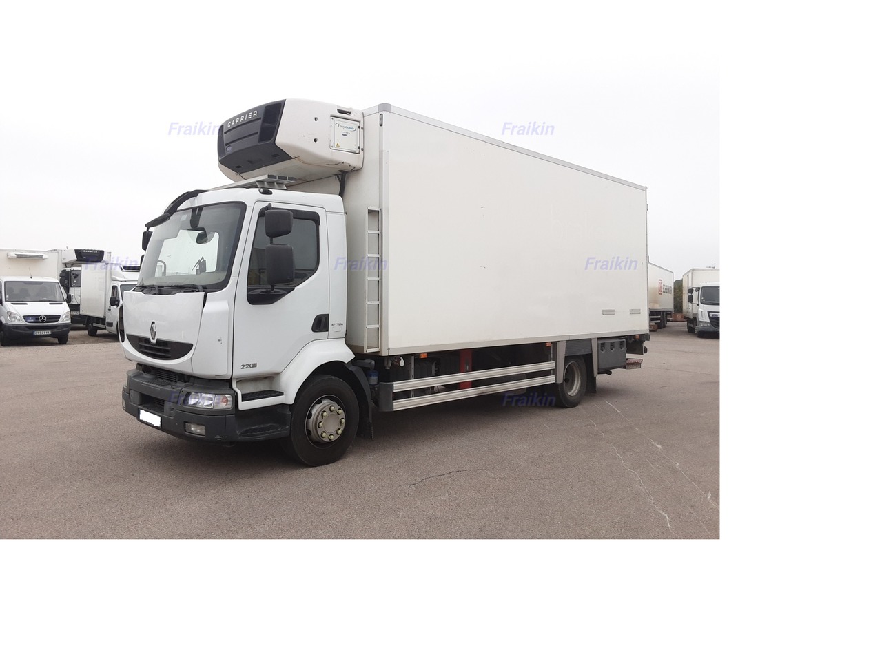 Samochód ciężarowy chłodnia dla transportowania żywności RENAULT MIDLUM FRIGO MIDLUM 220.14 BITEMPERATURA: zdjęcie 2
